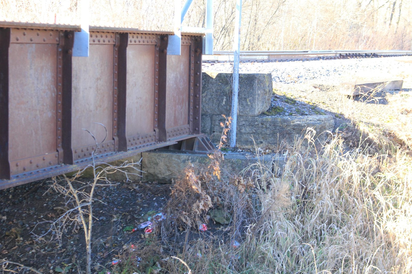 West abutment